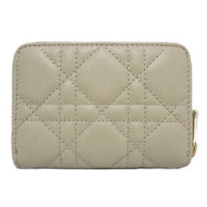 CHRISTIAN DIOR Dior LADY DIOR VOYAGEUR S0985ONMJ_M116 Wallet Canage Lambskin Men's Women's Card Case