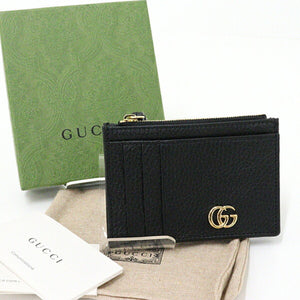 GUCCI GG Marmont Card Case 574804 Black