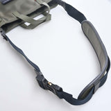 CHRISTIAN DIOR Sacai Collaboration Nylon Saddle Tote Bag Khaki Men's