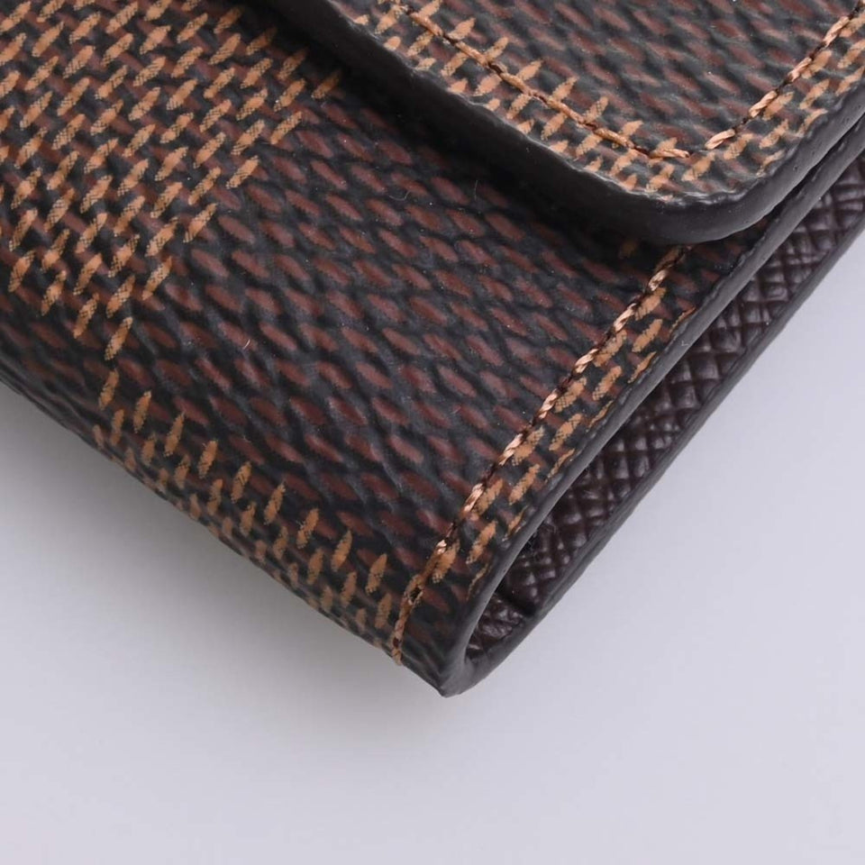 LOUIS VUITTON Damier Multicle 6 Row Key Case N62630 Brown Women's