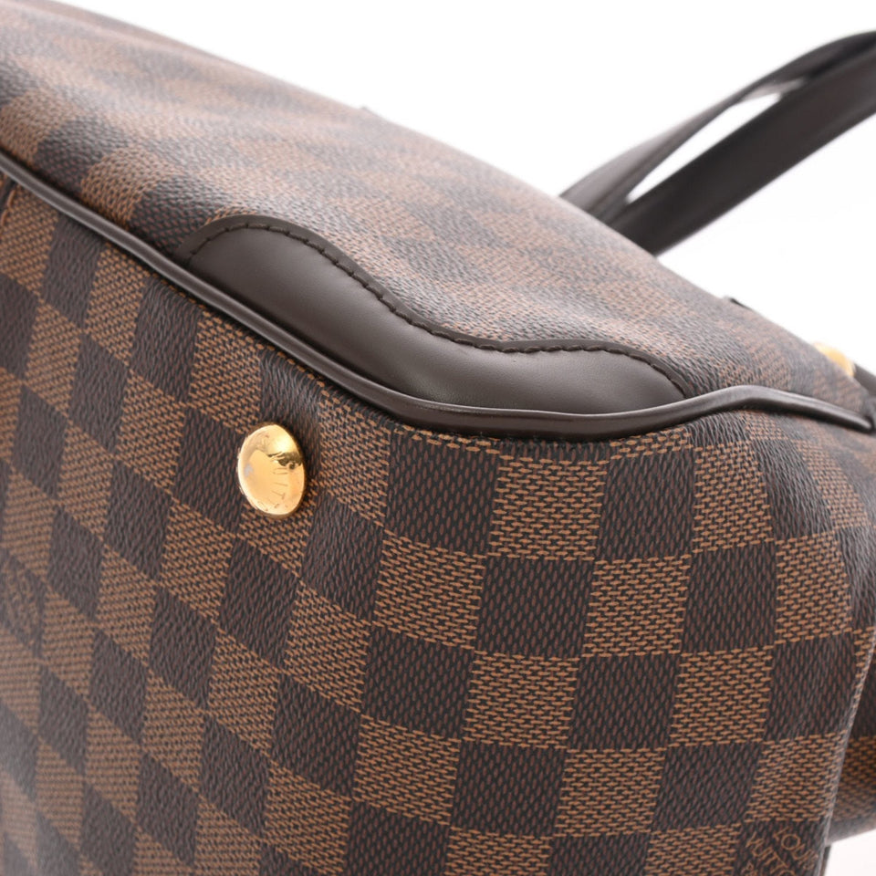 LOUIS VUITTON Damier Verona PM Brown N41117 Ladies Canvas Handbag