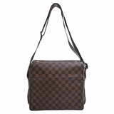 LOUIS VUITTON Damier Naviglio Shoulder Bag N45255 Brown Women's