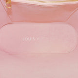 LOUIS VUITTON Handbag Girolatta Logo White 2WAY Shoulder Bag Damier Azur Rose Ballerine N41579 Women's