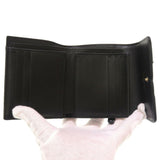 CHANEL CC Filigree Matelasse Caviar Skin Black 28th Series AP0375 Trifold Wallet Cocomark