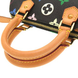 LOUIS VUITTON Monogram Multicolor Speedy Noir M92644 Handbag Bag Black