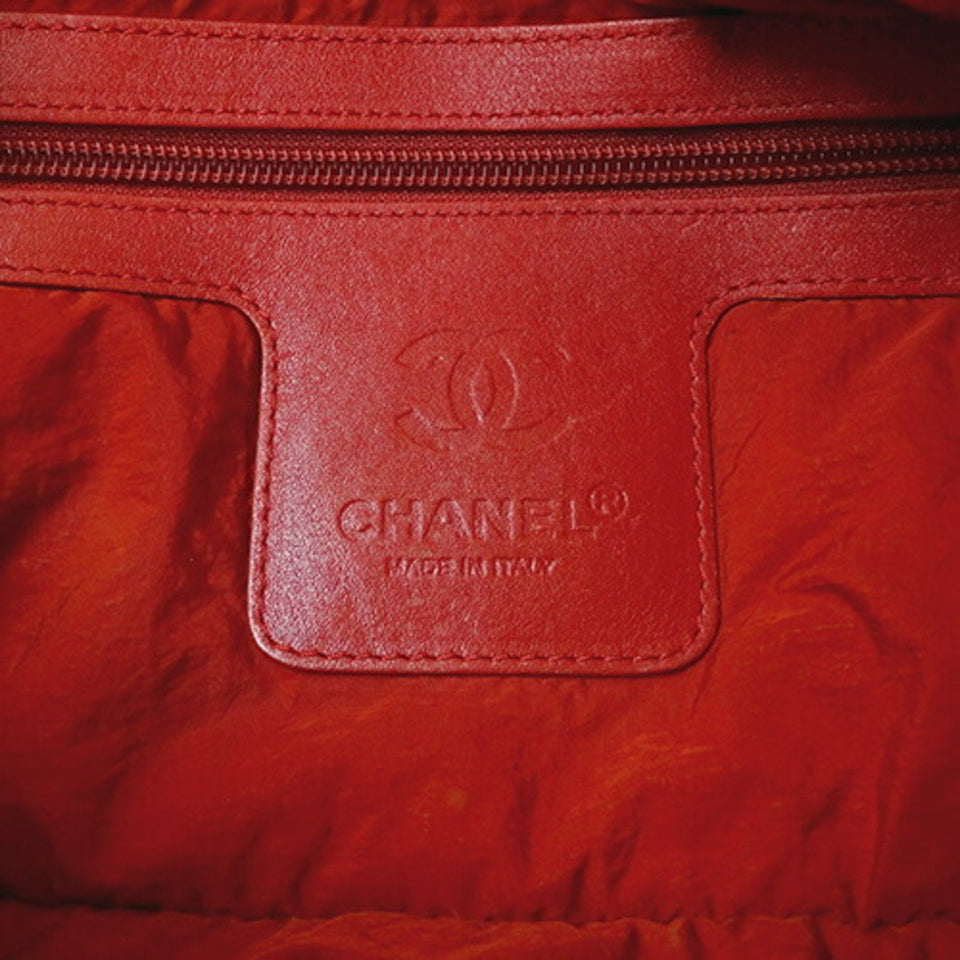CHANEL Bag Coco Coon Tote GM Women's Handbag Nylon Black Quilting