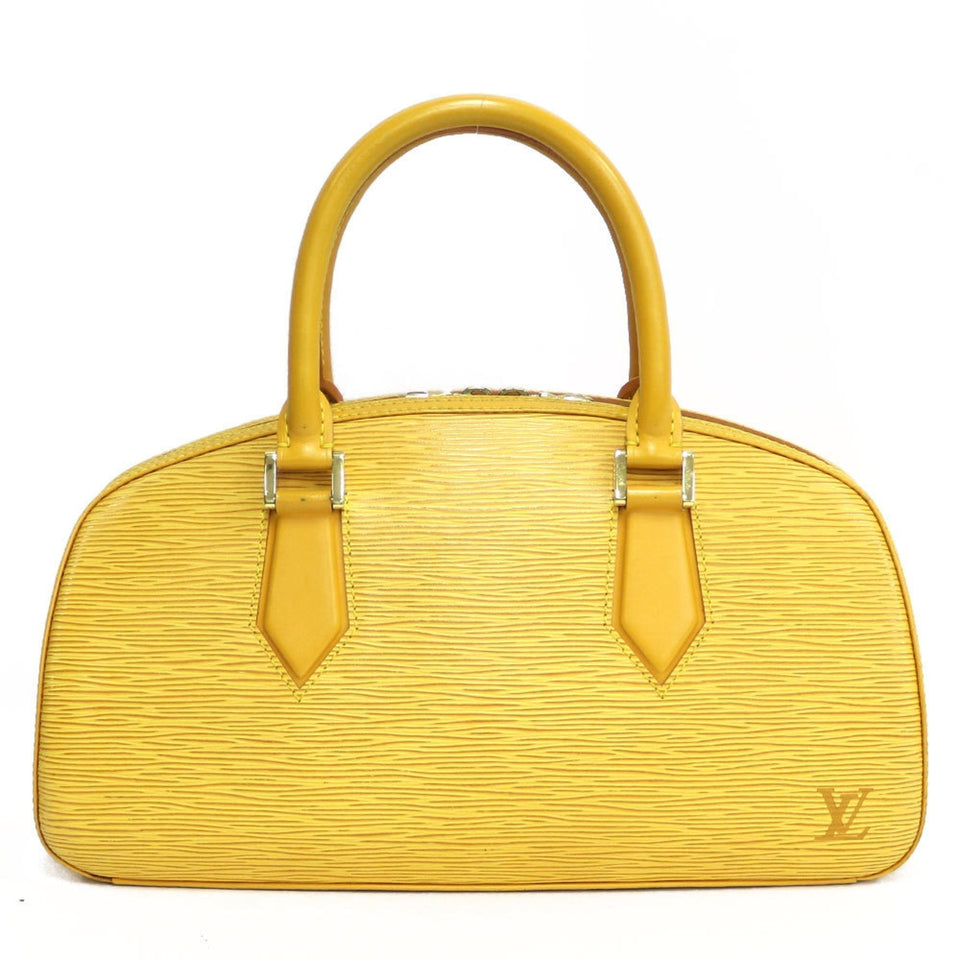 Louis Vuitton Handbag Epi Jasmine M52089 Yellow Ladies