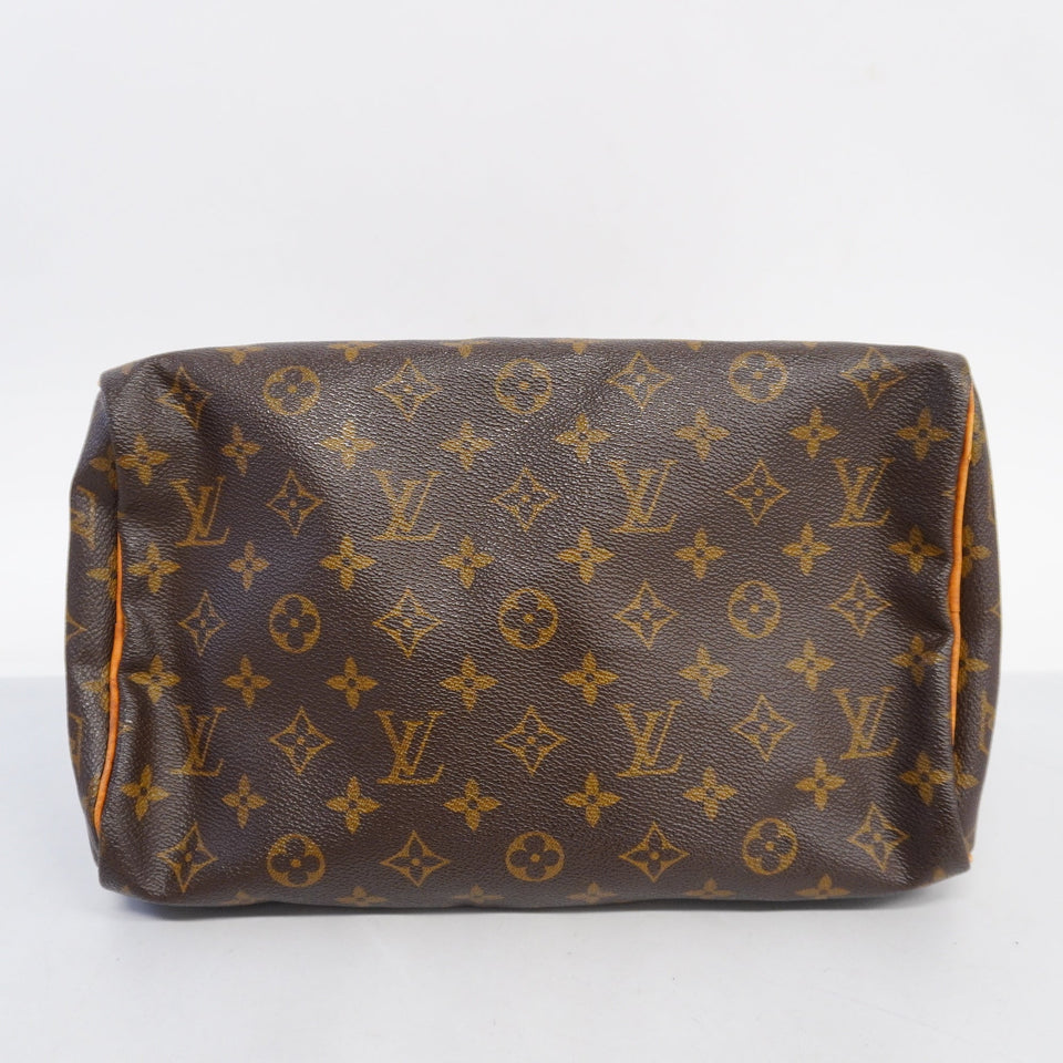 LOUIS VUITTONAuth  Monogram Speedy 30 M41108 Women's Handbag
