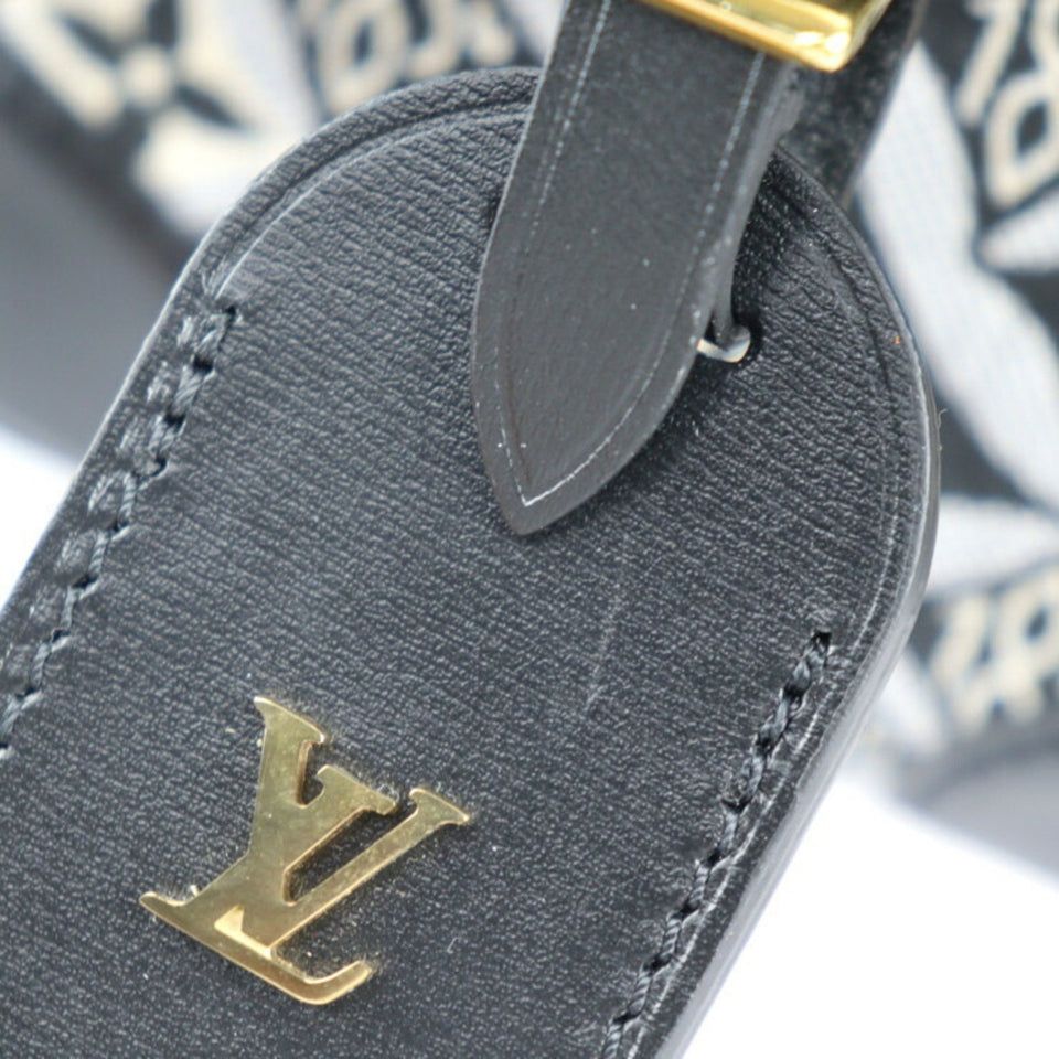 LOUIS VUITTON SINCE1854 Noe Perth Monogram Jacquard Shoulder Bag M69973 Canvas Leather Black Pochette