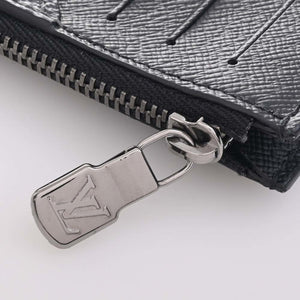 LOUIS VUITTON Eclipse Reverse Coin Card Holder M69533 Black Men's