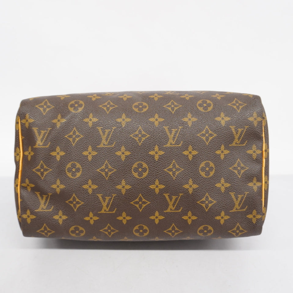 LOUIS VUITTONAuth  Monogram Speedy 30 M41108 Women's Handbag
