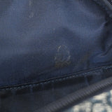 CHRISTIAN DIORAuth  Trotter Saddle Pouch Women's Canvas Pouch Navy