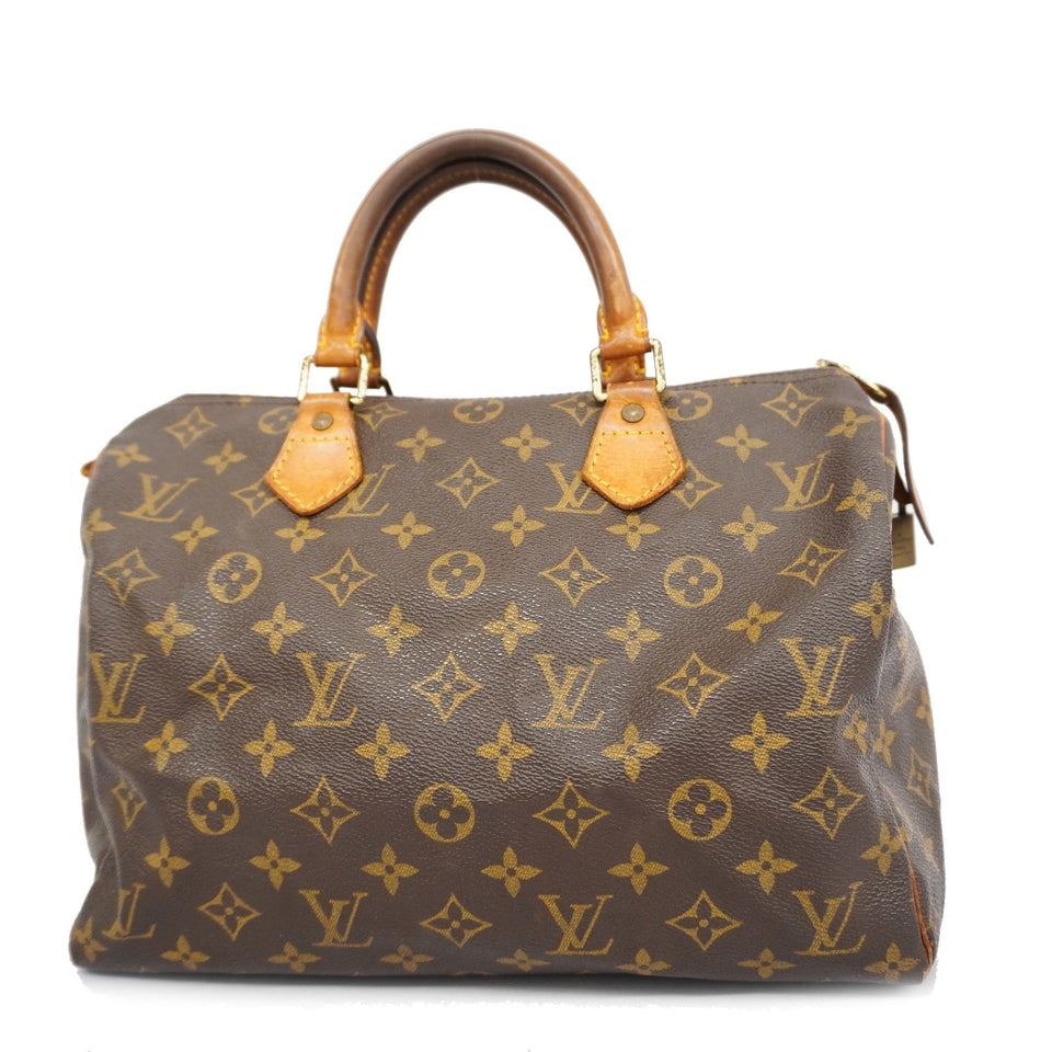 LOUIS VUITTONAuth  Monogram Speedy 30 M41108 Women's Handbag