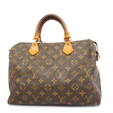 LOUIS VUITTONAuth  Monogram Speedy 30 M41108 Women's Handbag