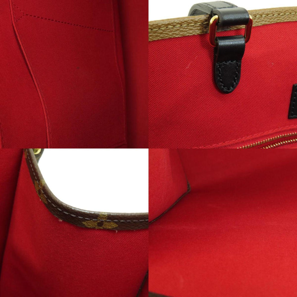 LOUIS VUITTON M44576 On The Go GM Giant Monogram Tote Bag Reverse Women's