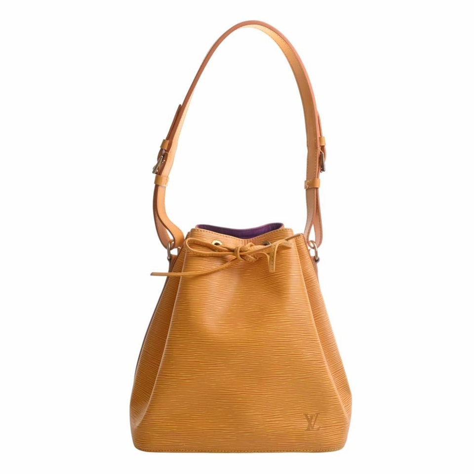 LOUIS VUITTON Epi Noe Shoulder Bag M44009 Yellow Ladies