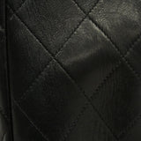 CHANEL Matelasse Big Matelasse W Chain Women's Leather Shoulder Bag Black