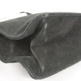 GUCCI[3cc2424]   Handbag 001 3167 Suede/Leather Black Silver metal