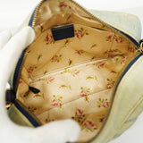 GUCCIAuth  GG Marmont Shoulder Bag Velor 447632 Women's Denim Light Blue