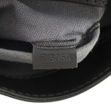 LOUIS VUITTON Yuma Shoulder Bag Utah M97024 Leather Basalt Black RI3059 Men's