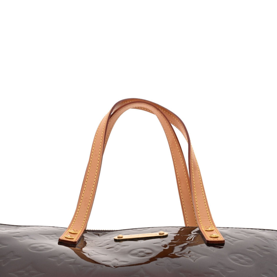 LOUIS VUITTON Vernis Bellevue GM Amaranto M93589 Ladies Monogram Tote Bag