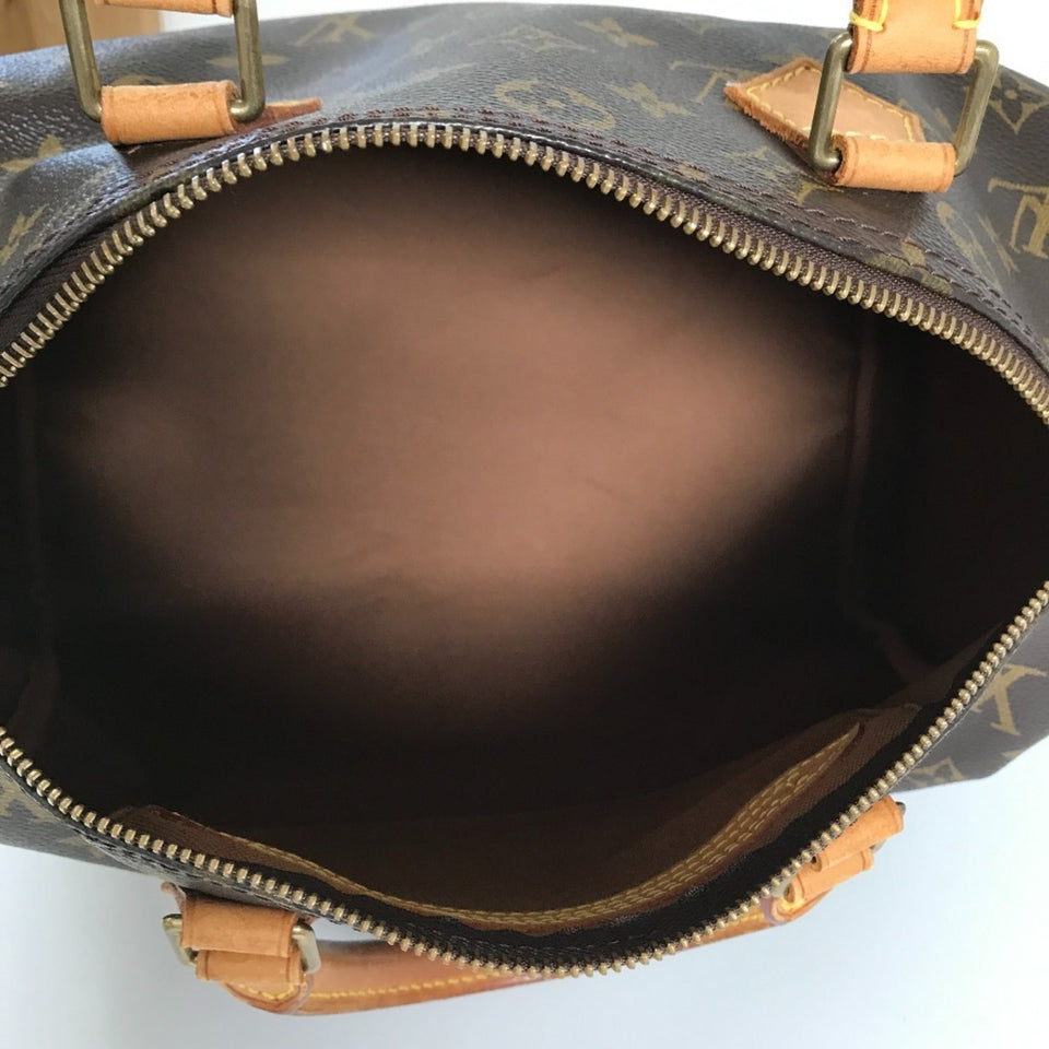LOUIS VUITTON Boston Bag Speedy 30 M41526 Monogram Canvas Women's