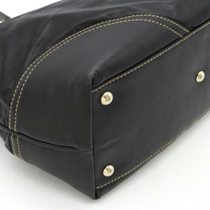 GUCCI New Britt Tote Bag Shoulder Leather Black 169946