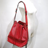 LOUIS VUITTON Noe Epi Leather Red 862 Women's Shoulder Bag