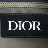 CHRISTIAN DIOR Sacai Collaboration Nylon Saddle Tote Bag Khaki Men's