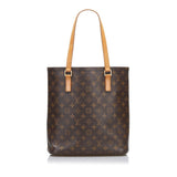 LOUIS VUITTON Monogram Vavin GM Tote Bag M51170 Brown PVC Leather Ladies