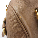 Louis Vuitton Monogram Implant Speedy 25 Bandouliere Bag Bronze M41019