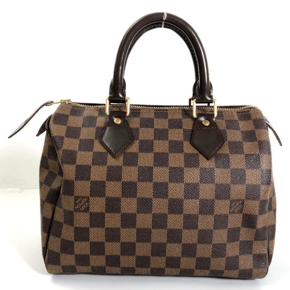 LOUIS VUITTON Boston Bag Damier Speedy 25 N41532 Canvas Women's
