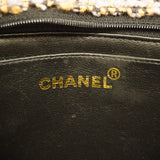 CHANELAuth  Matelasse Parent-child Bag Women's Tweed Handbag Light Purple