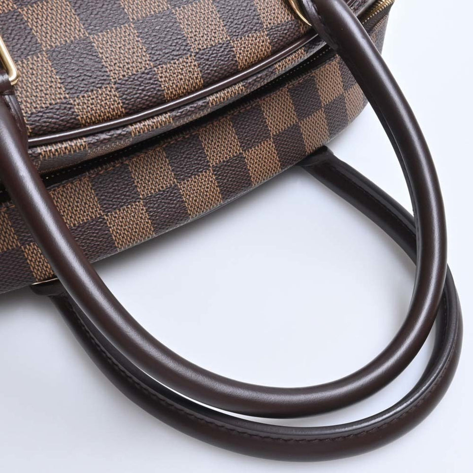 LOUIS VUITTON Damier Nolita Handbag N41455 Brown Women's