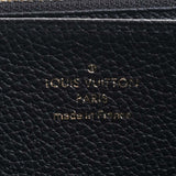 LOUIS VUITTON Empreinte Zippy Round Long Wallet M61864 Black Ladies