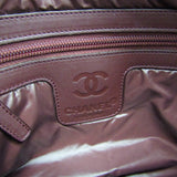 CHANEL Coco Cocoon Women's Nylon Shoulder Bag Black