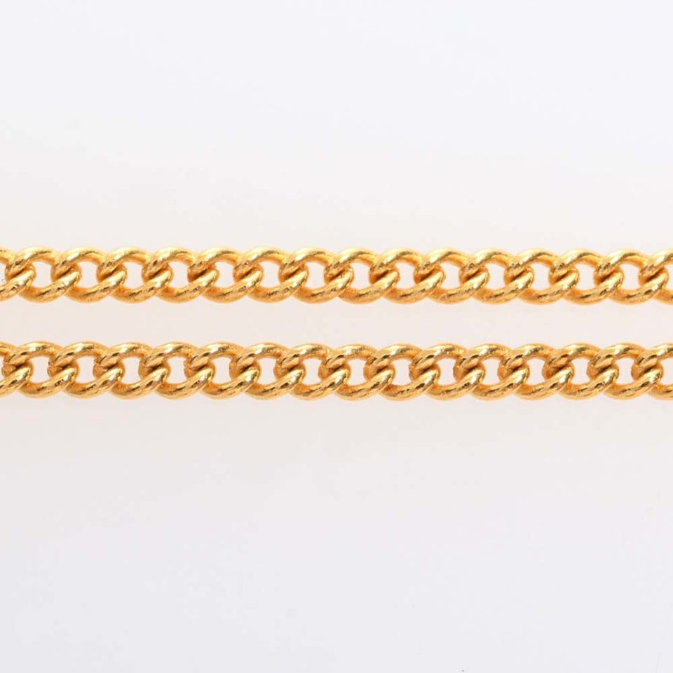 CHANEL Cocomark Necklace Gold Ladies