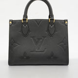 LOUIS VUITTONAuth  MonogramEmpreinte 2wayBag OnTheGoPM M45653 Noir