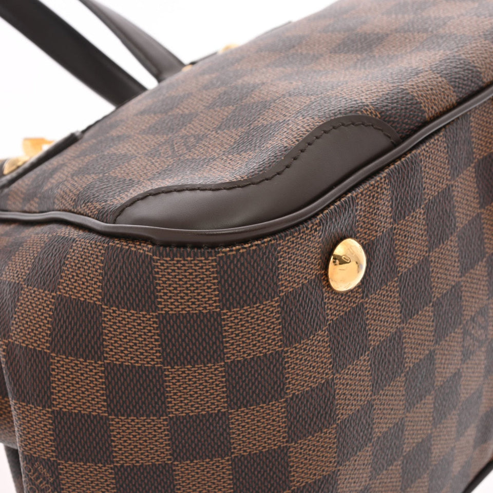 LOUIS VUITTON Damier Verona PM Brown N41117 Ladies Canvas Handbag