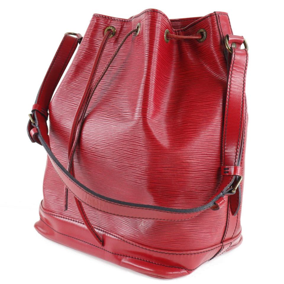 LOUIS VUITTON Noe Epi Leather Red 862 Women's Shoulder Bag