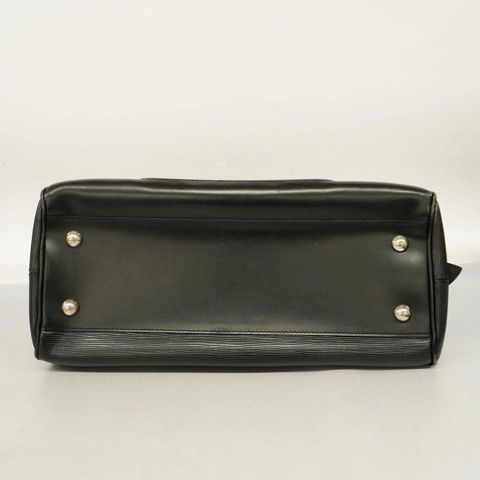 LOUIS VUITTONAuth  Epi Bowling Montagne GM M59312 Women's Handbag Noir