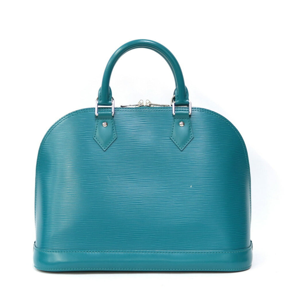 Louis Vuitton Handbag Epi Arma M40624 Blue Cyan Green Ladies Leather