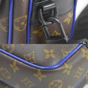 Louis Vuitton Handbag Shoulder Bag 2Way Monogram Macassar S Rock Messenger Brown Canvas Men's M45863