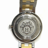 HERMES Clipper Quartz Ivory Dial Watch Ladies