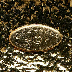 CHANEL Cocomark Necklace Gold Plated Men's