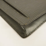 LOUIS VUITTONAuth  Epi Serie Dragonne M52612 Unisex Clutch Bag Noir