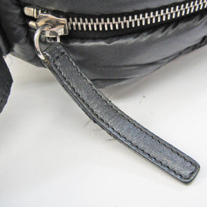 CHANEL Coco Cocoon Women's Nylon Shoulder Bag Black