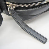 CHANEL Coco Cocoon Women's Nylon Shoulder Bag Black