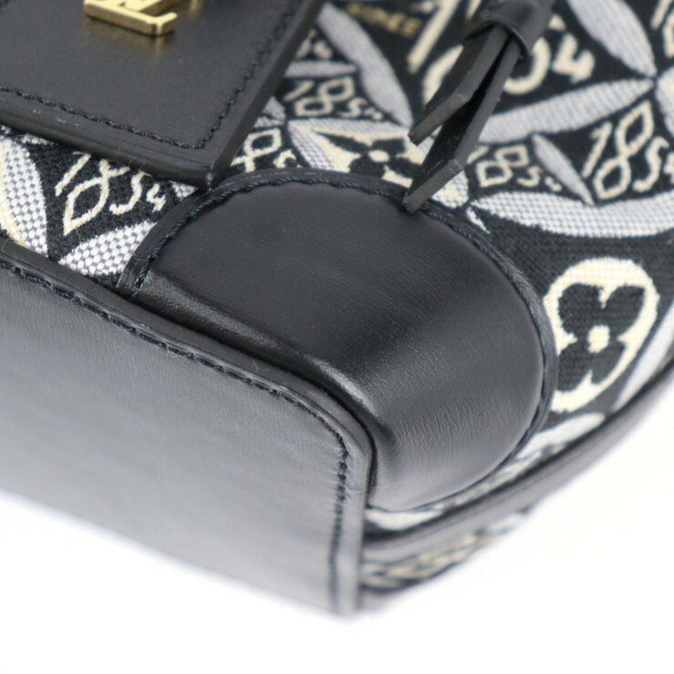 LOUIS VUITTON SINCE1854 Noe Perth Monogram Jacquard Shoulder Bag M69973 Canvas Leather Black Pochette
