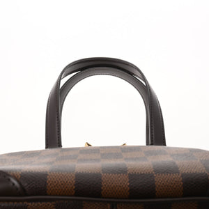 LOUIS VUITTON Damier Verona PM Brown N41117 Women's Canvas Handbag